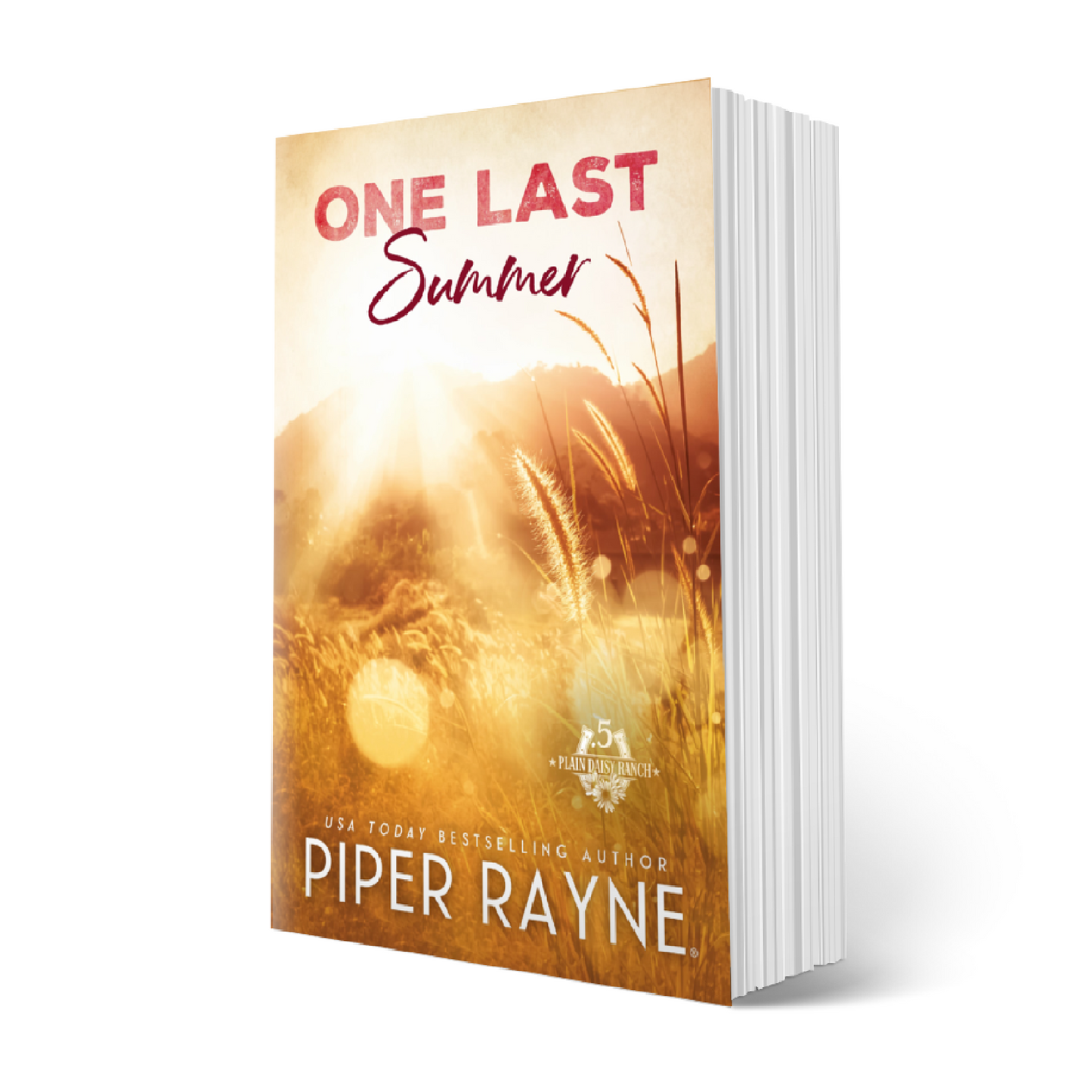 One Last Summer (Plain Daisy Ranch #0.5) Signed Paperback
