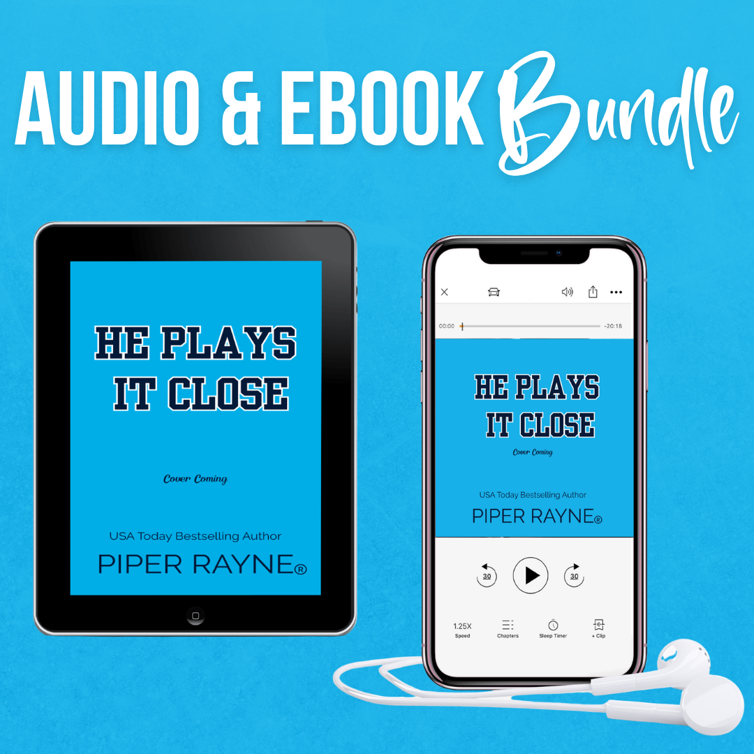 PREORDER He Plays It Close (The Sin Bin #3) Audio & Ebook Bundle