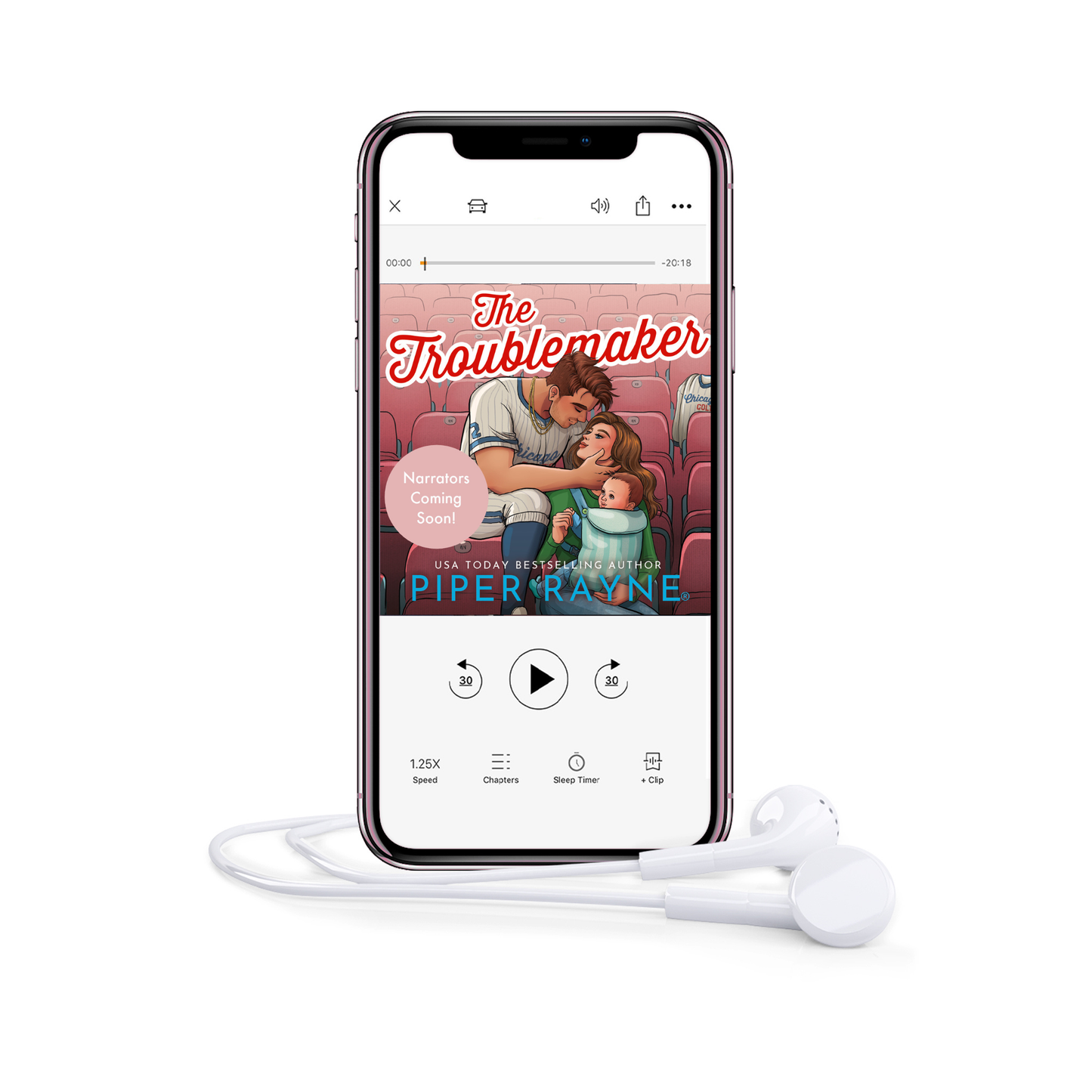 PREORDER The Troublemaker (The Dugout #4) Audio & Ebook Bundle