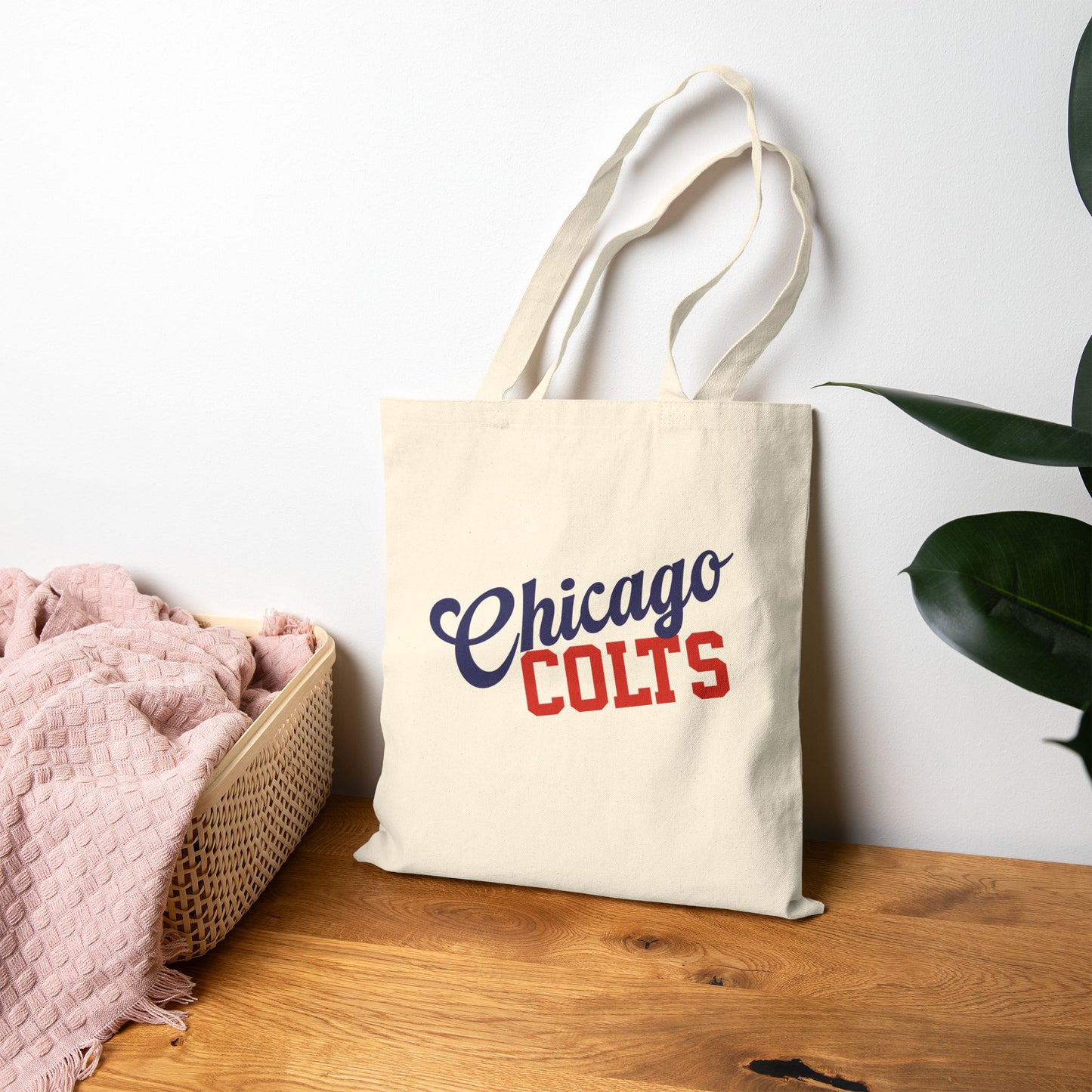 Chicago Colts/Team Scrabble Tote Bag