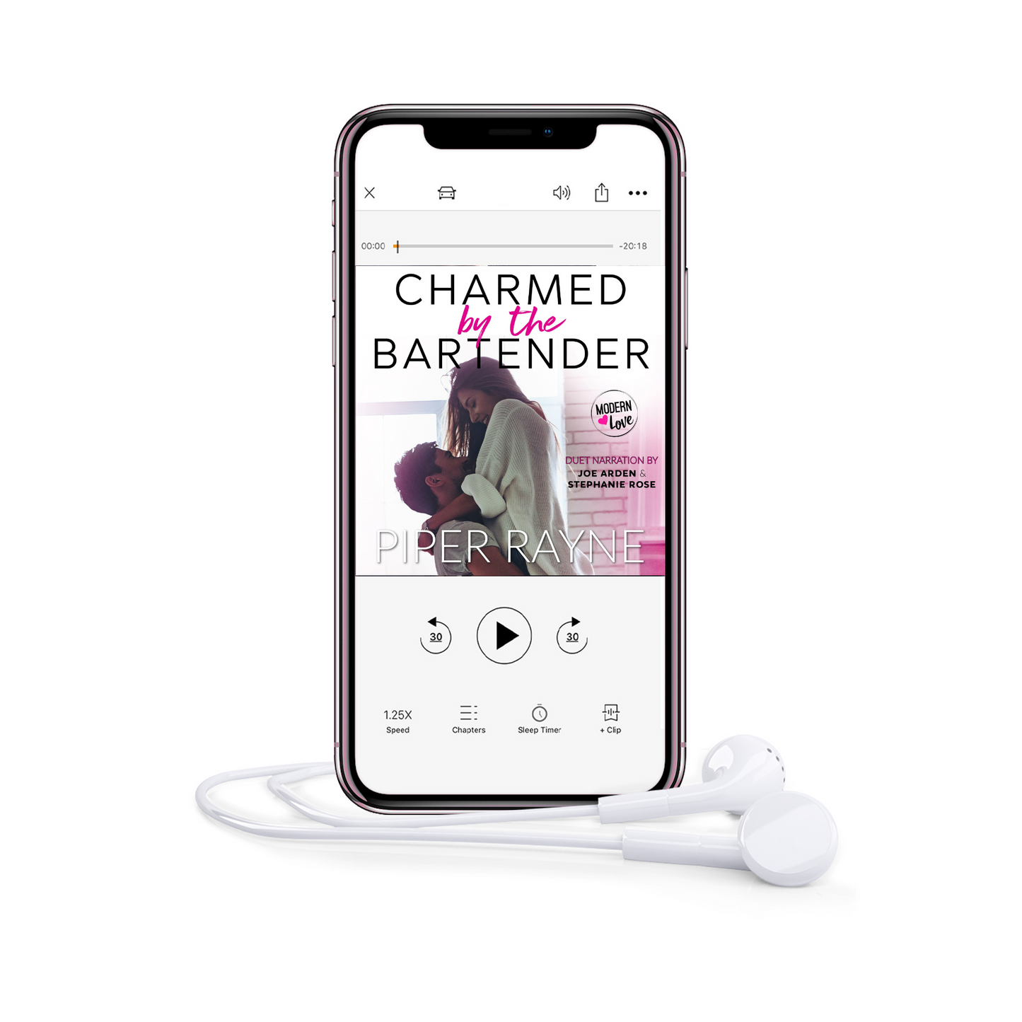 Charmed by the Bartender (Modern Love #1) Audiobook