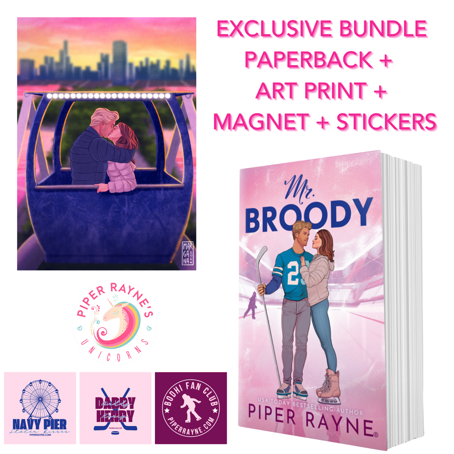 Mr. Broody (The Nest #2) Paperback Bundle