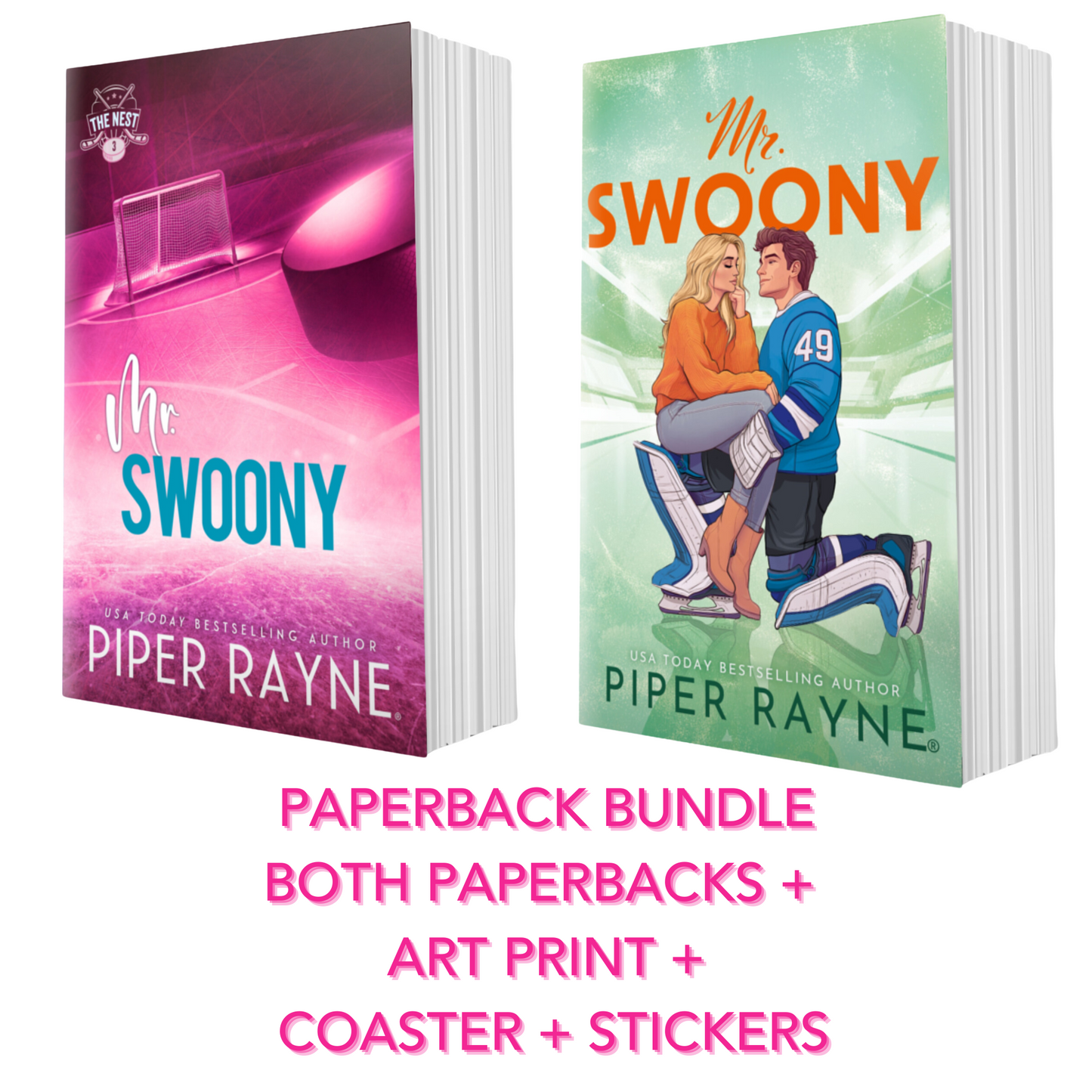 Mr. Swoony (The Nest #3) Paperback Bundle
