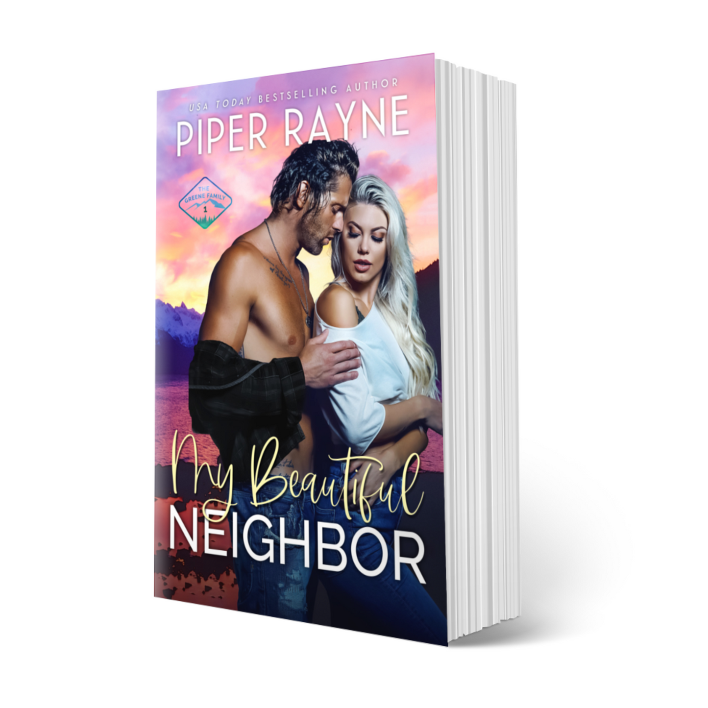 My Beautiful Neighbor (The Greene Family #1) Signed Paperback