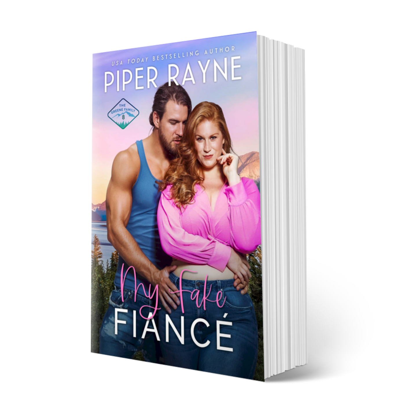 My Fake Fiance (The Greene Family #8) Signed Paperback