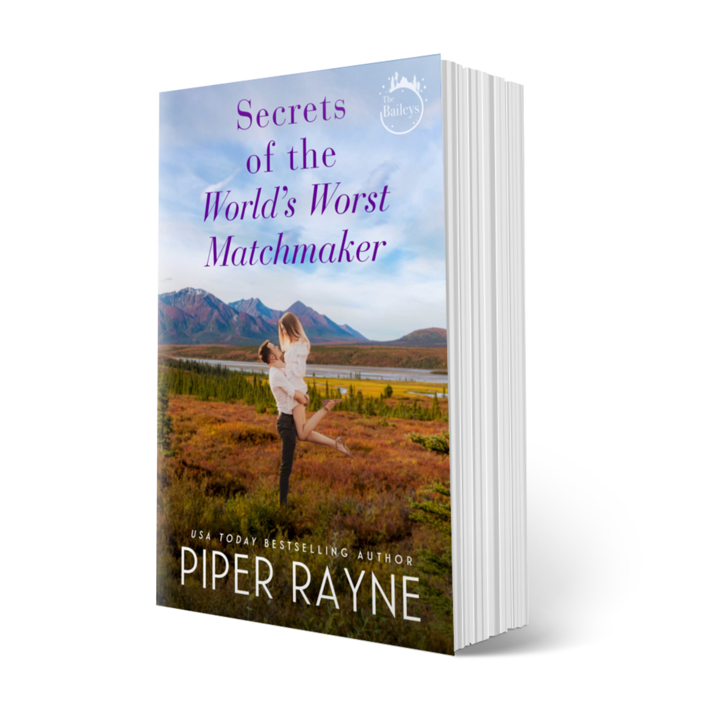 Secrets of the World's Worst Matchmaker(The Baileys #7) Signed Paperback - Out of Print Cover
