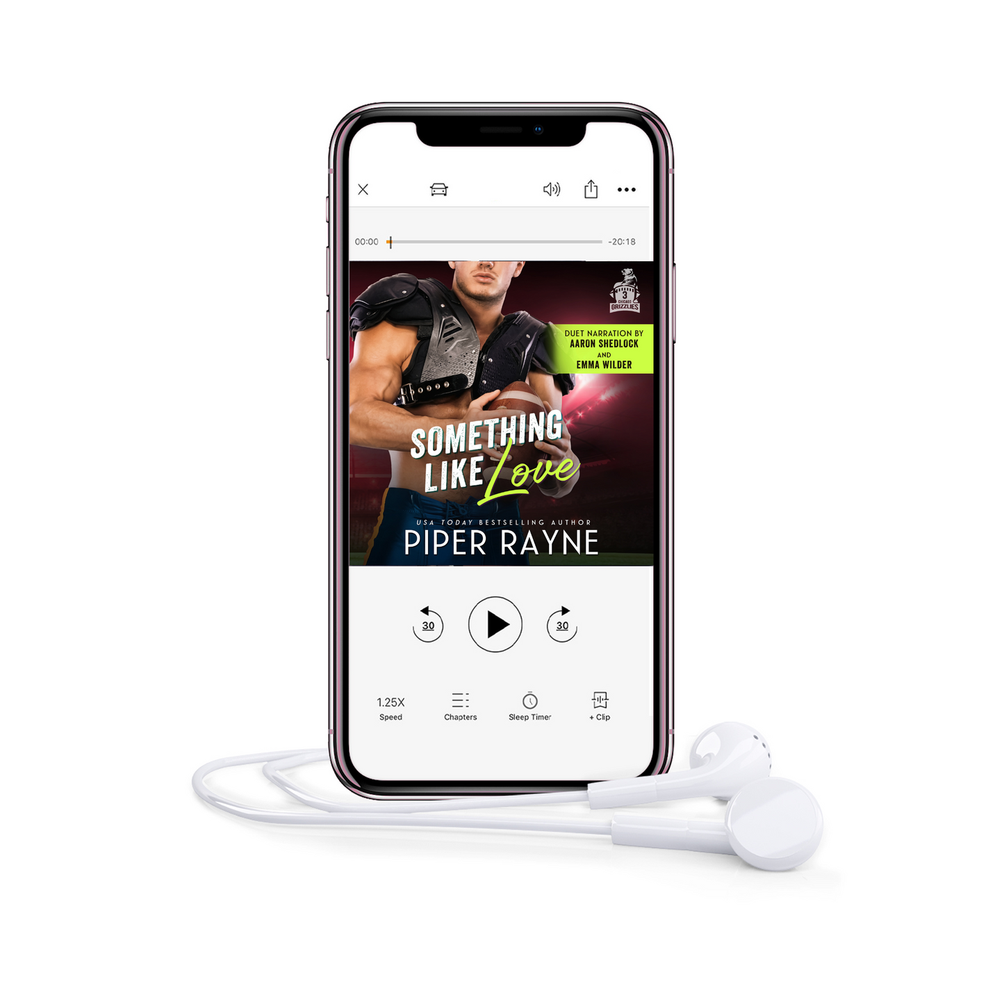 Something Like Love (Chicago Grizzlies #3) Audiobook