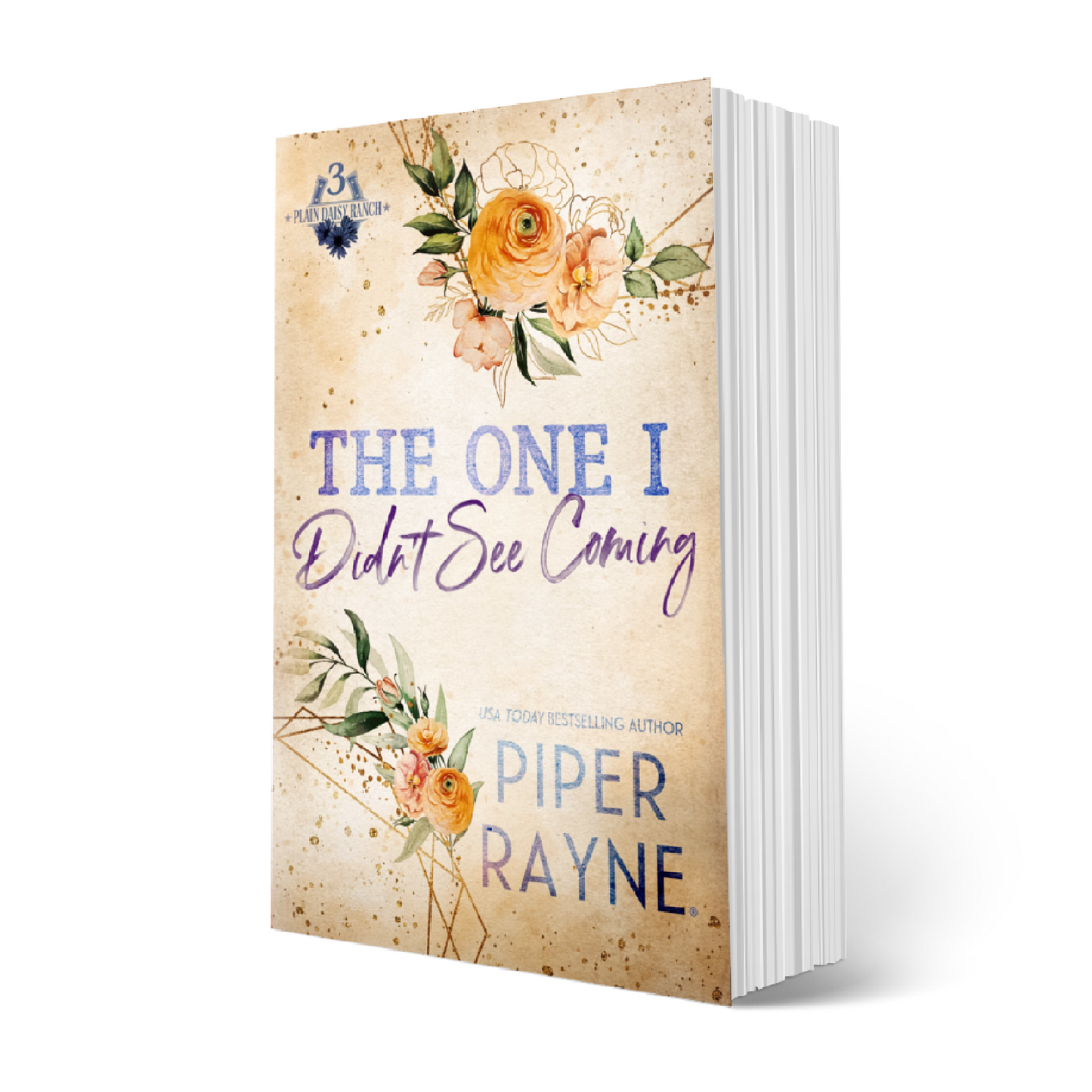 The One I Didn't See Coming (Plain Daisy Ranch #3) Discreet Cover Signed Paperback