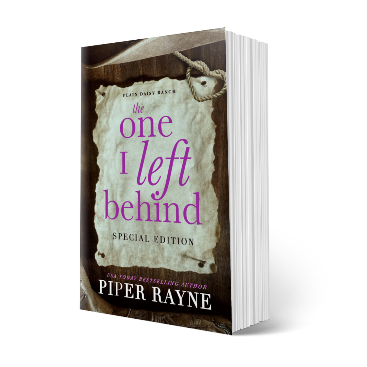The One I Left Behind (Plain Daisy Ranch #1) Special Edition Signed Paperback