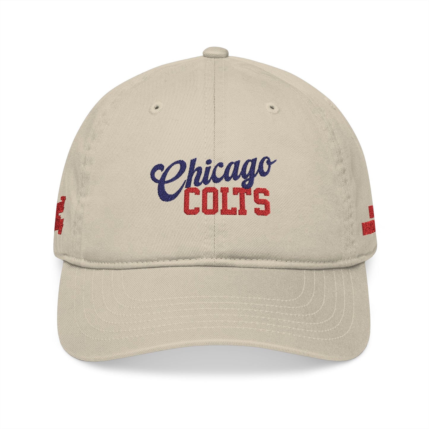 Chicago Colts Cap, Embroidered, Tan