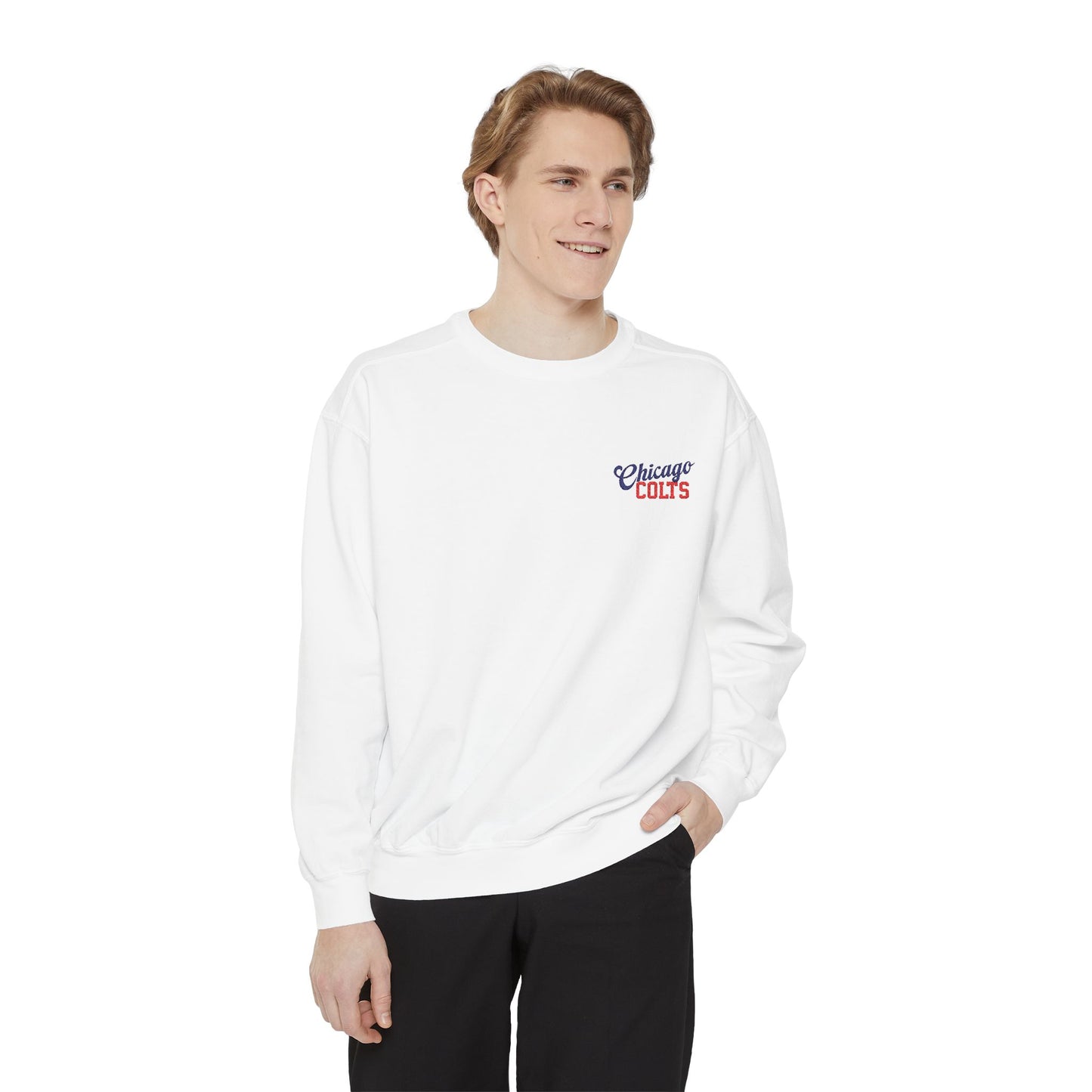 Chicago Colts Sweatshirt, Embroidered front only