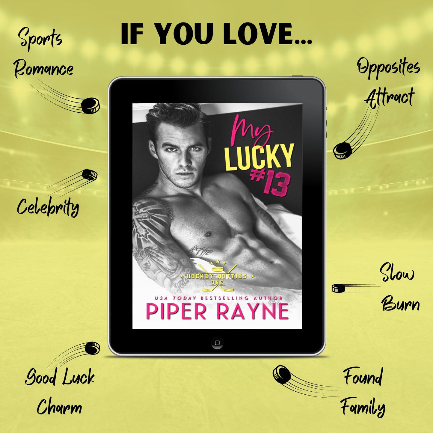 My Lucky #13 (Hockey Hotties #1) Ebook