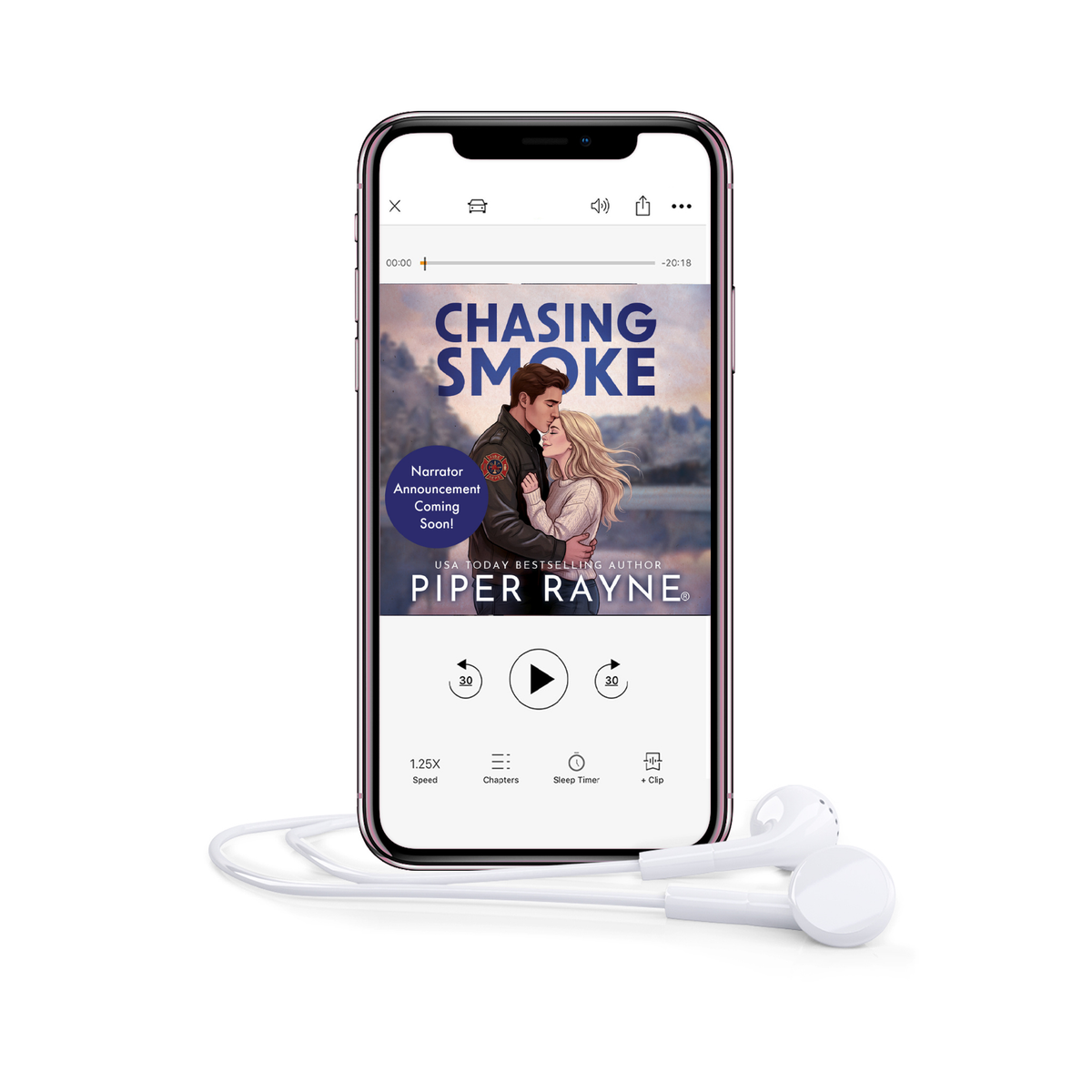 PREORDER Chasing Smoke (The Mercer Family #2) Audiobook