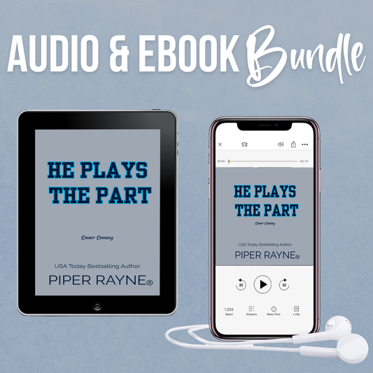 PREORDER He Plays the Part (The Sin Bin #2) Audio & Ebook Bundle