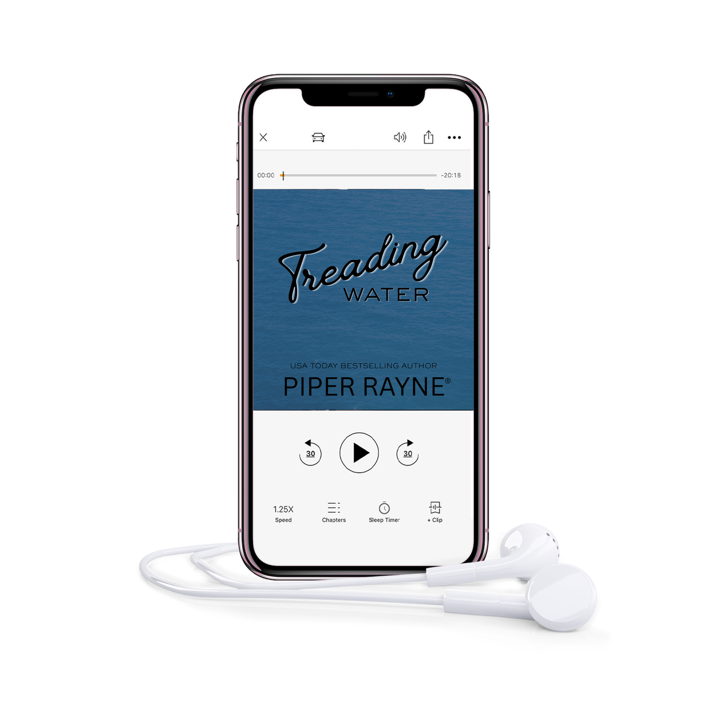 PREORDER Treading Water (The Mercer Family #3) Audiobook