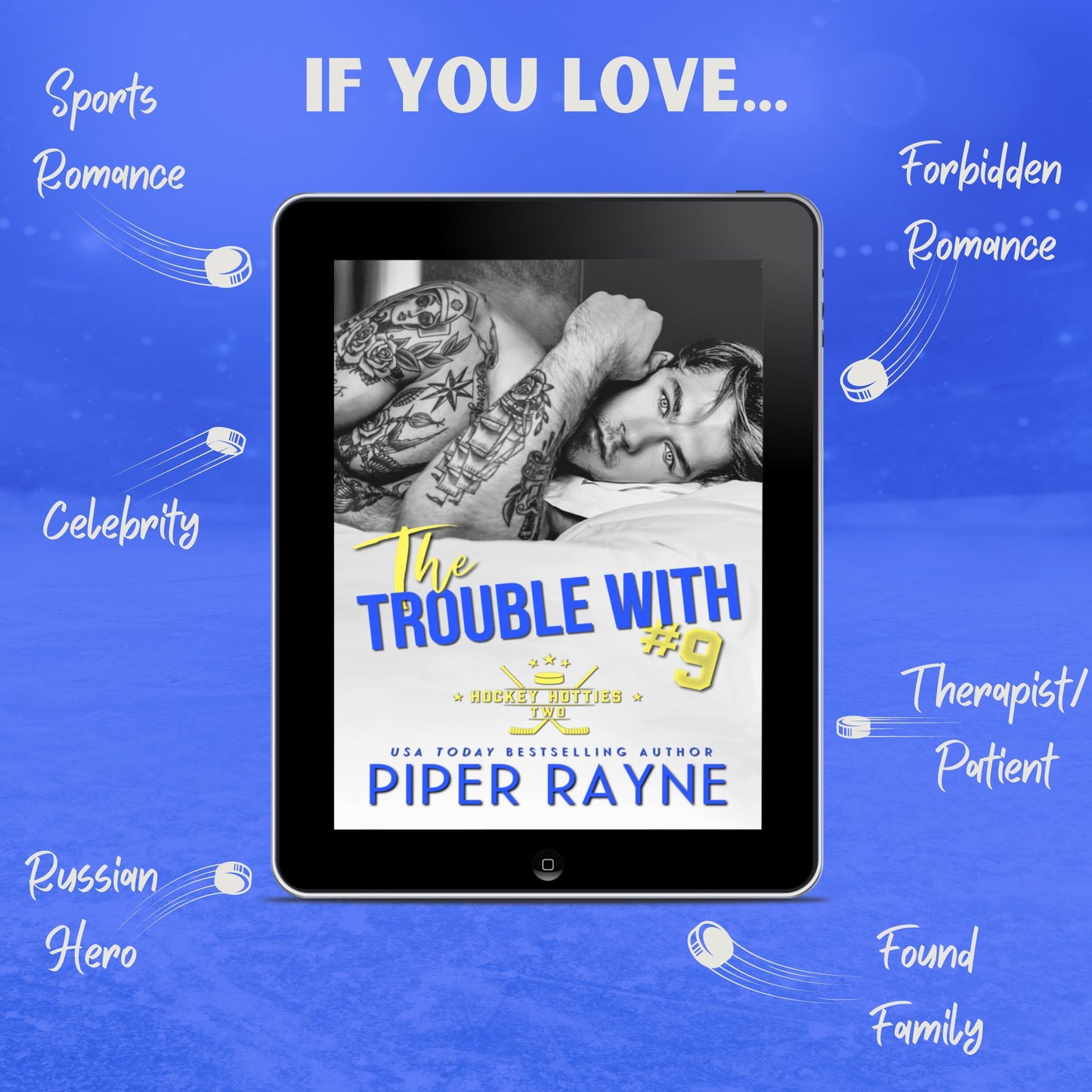 The Trouble with #9 (Hockey Hotties #2) Ebook