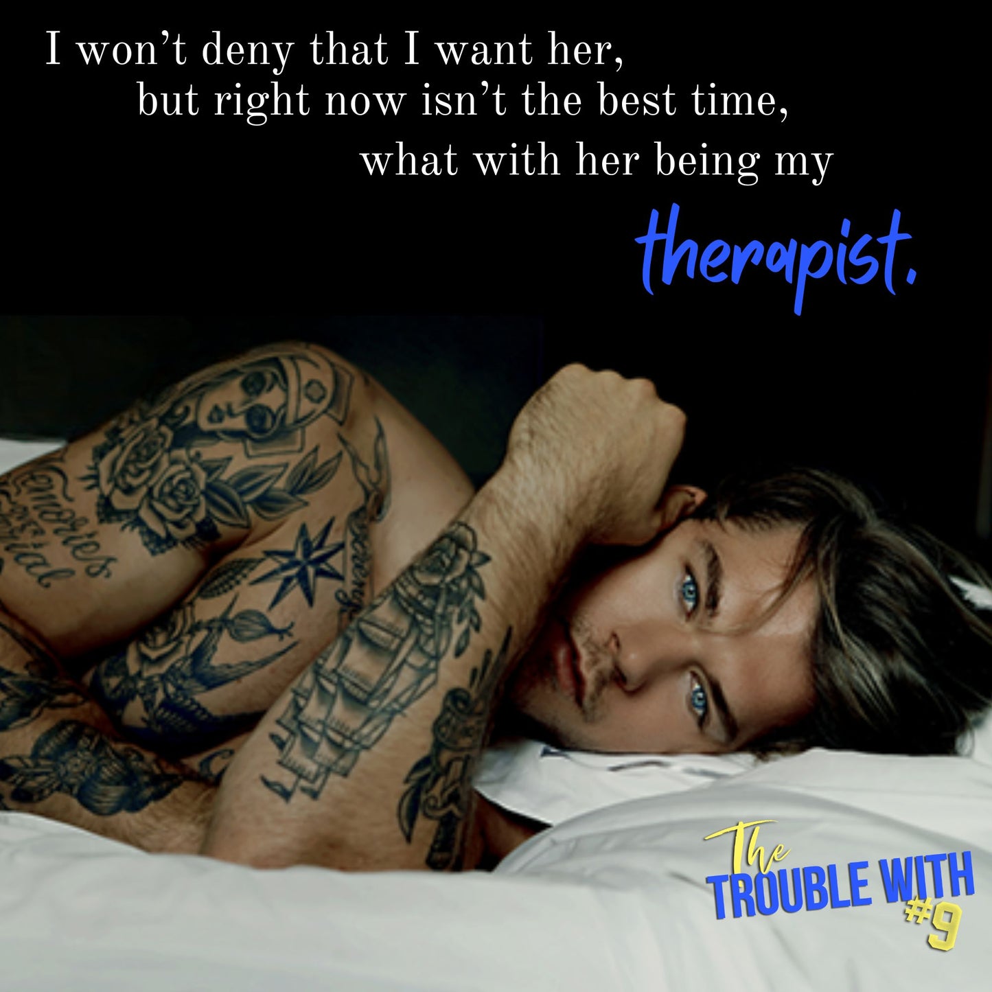 The Trouble with #9 (Hockey Hotties #2) Audiobook