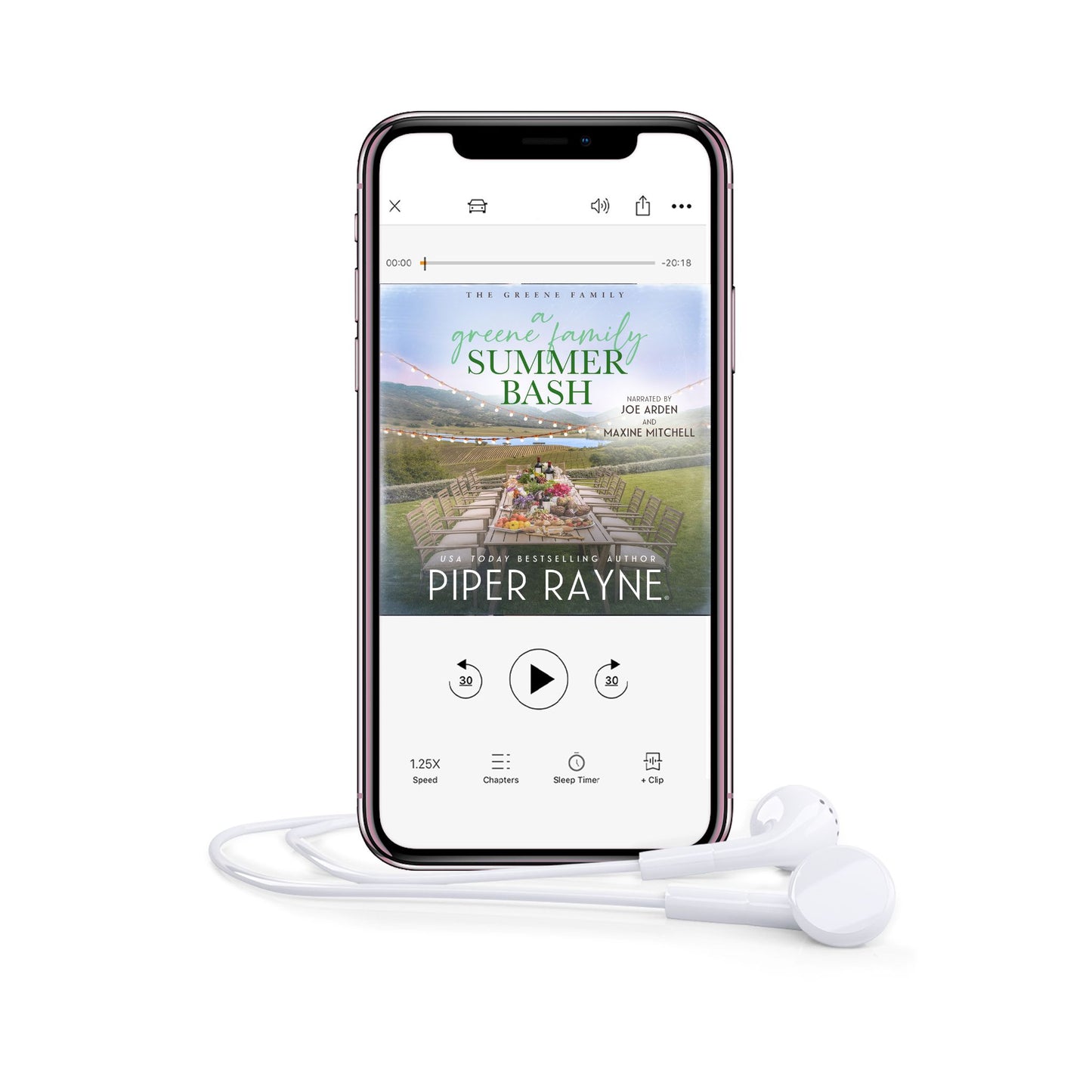 A Greene Family Summer Bash (The Greene Family #3.5) Novella Audiobook