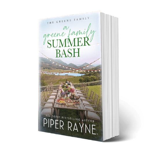 A Greene Family Summer Bash (The Greene Family #3.5) Novella Signed Paperback