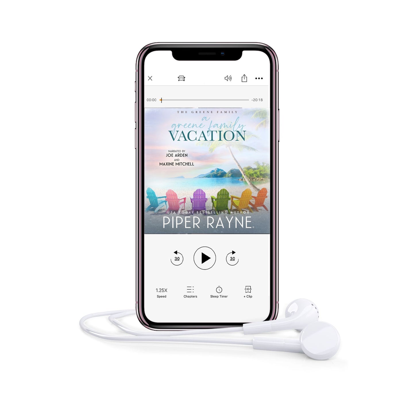 A Greene Family Vacation (The Greene Family #6.5) Novella Audiobook