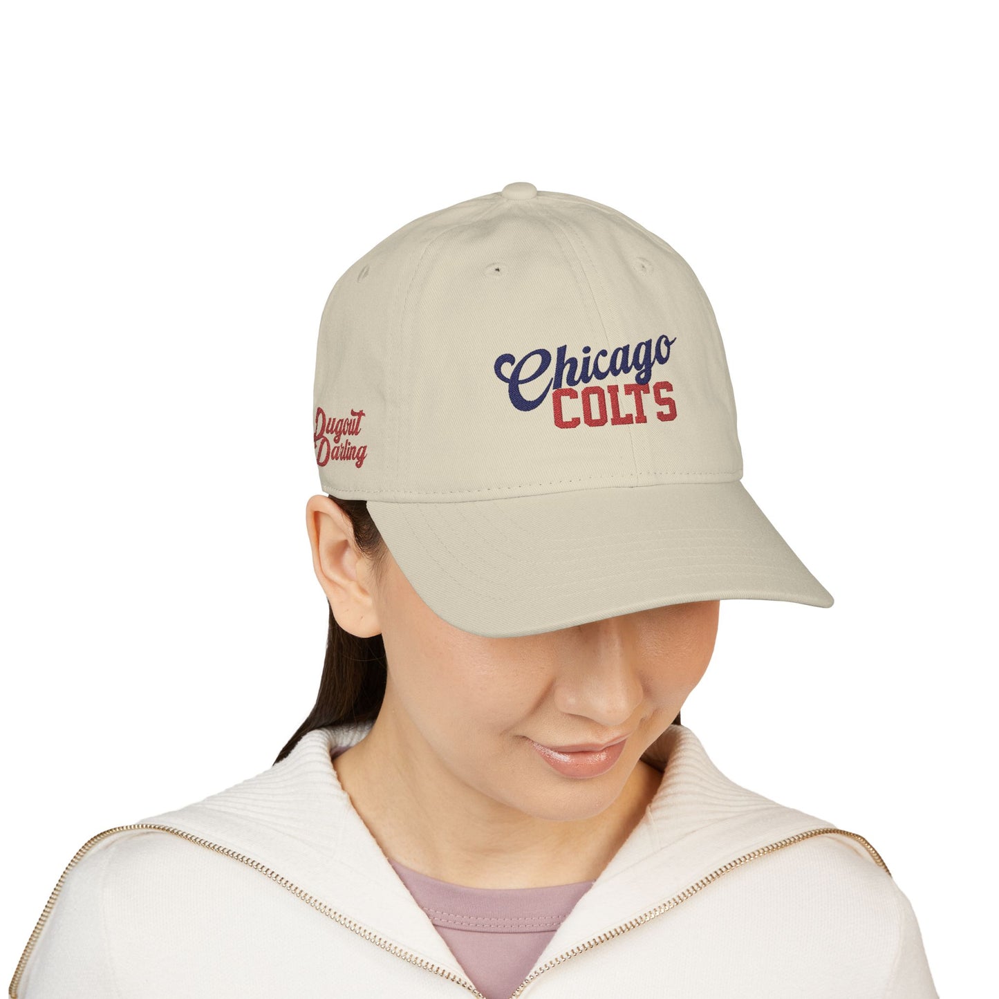Chicago Colts Cap, Embroidered, Tan