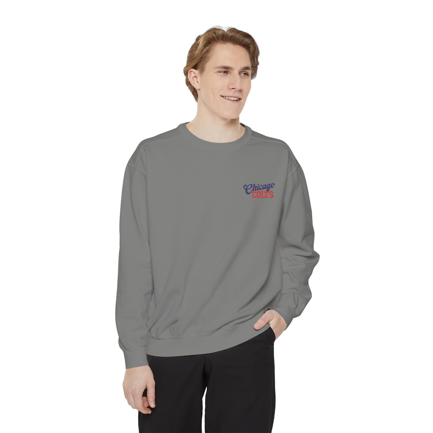 Chicago Colts Sweatshirt, Embroidered front only