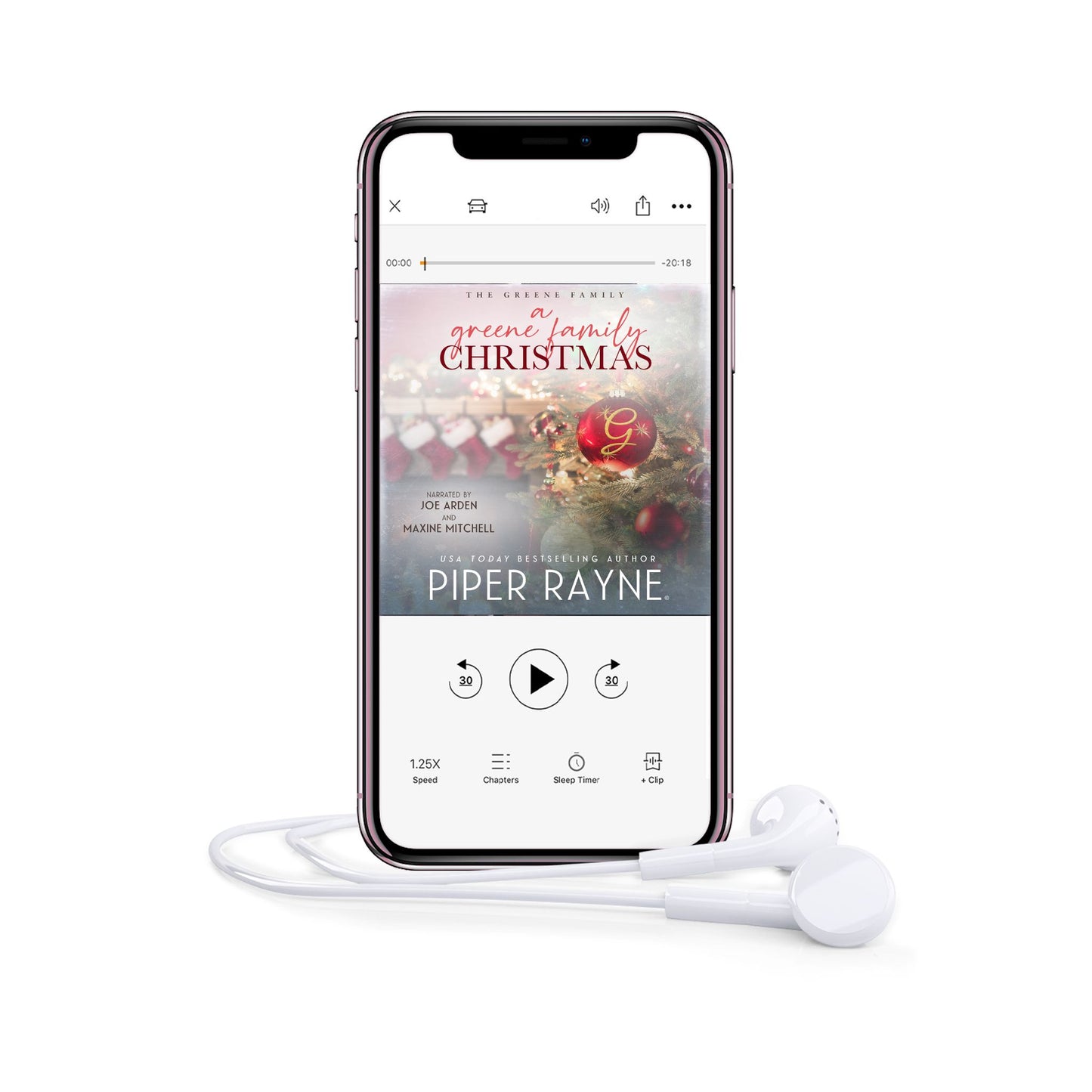 A Greene Family Christmas (The Greene Family #9.5) Novella Audiobook