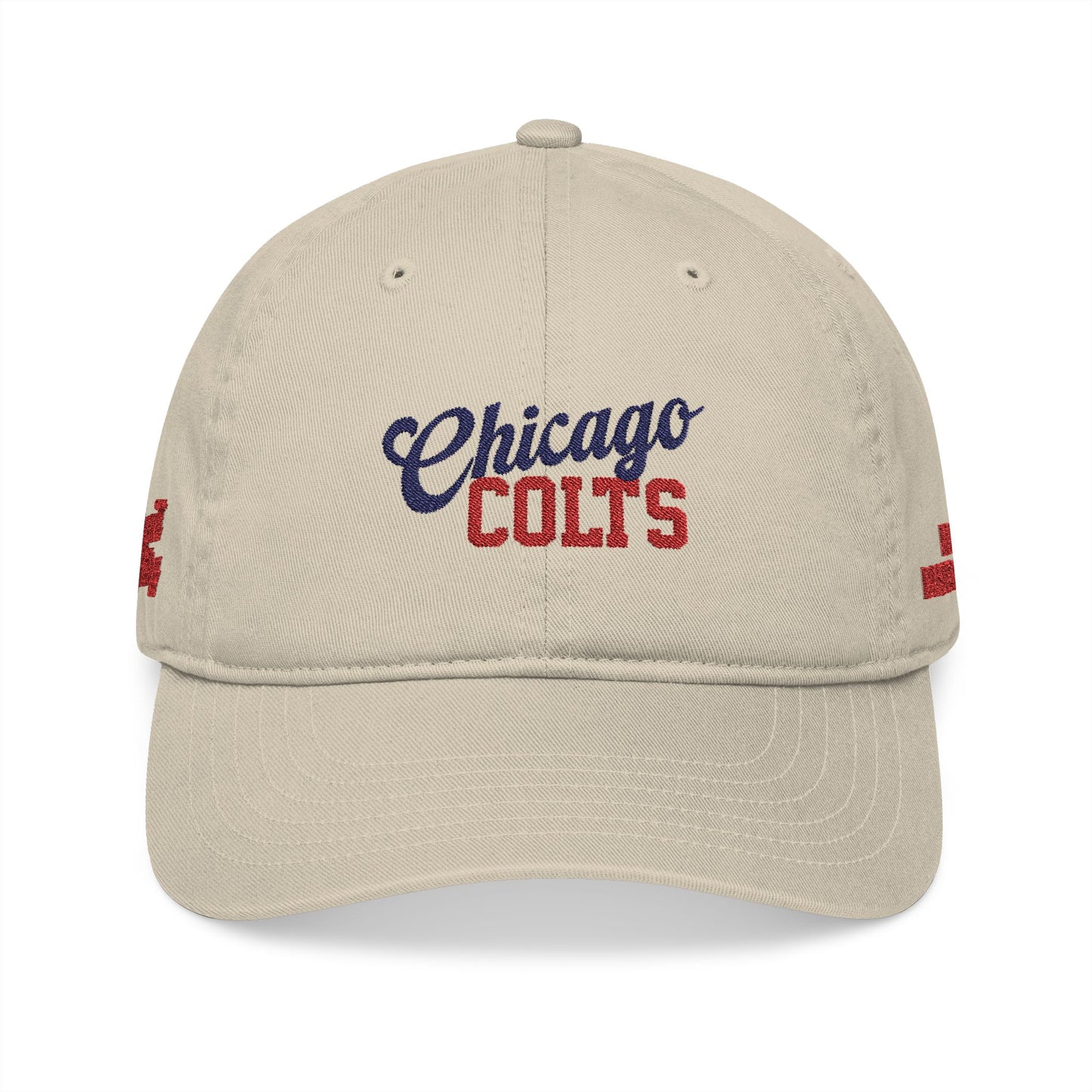 Chicago Colts Cap, Embroidered, Tan