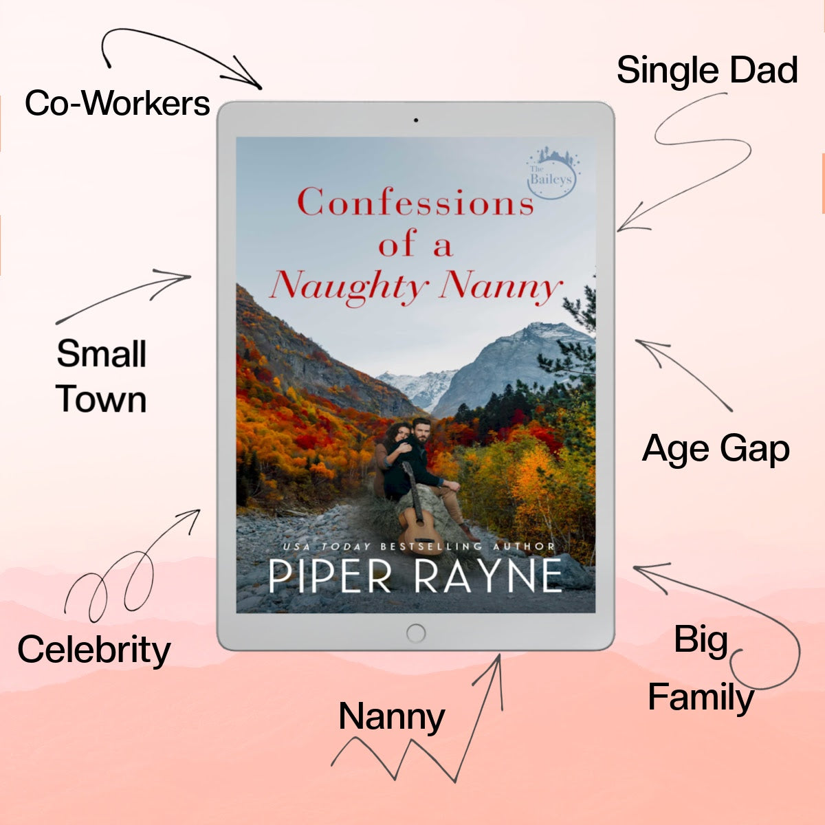 Confessions of a Naughty Nanny (The Baileys #6) Ebook