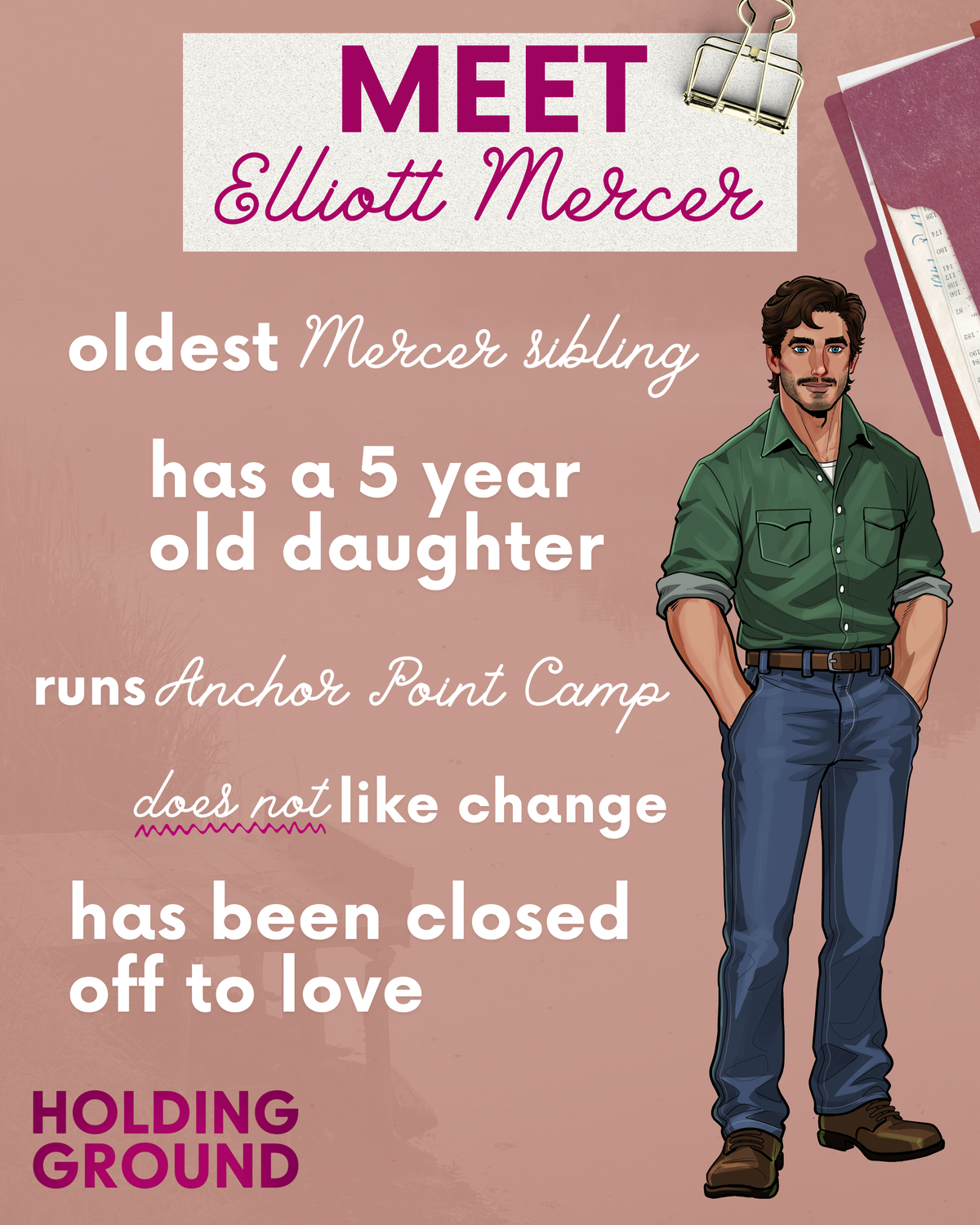 Holding Ground (The Mercer Family #1) Audiobook