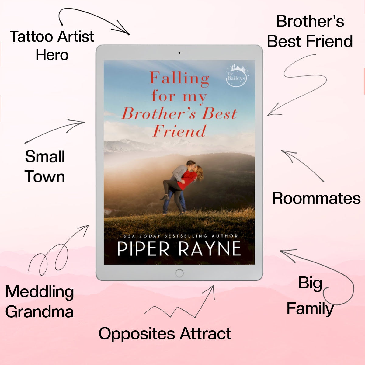 Falling for My Brother's Best Friend (The Baileys #4) Ebook