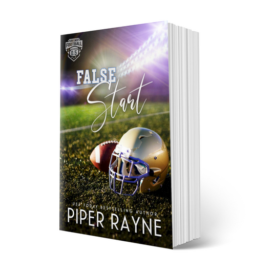 False Start (Kingsmen Football Stars #0.5) Novella Signed Paperback