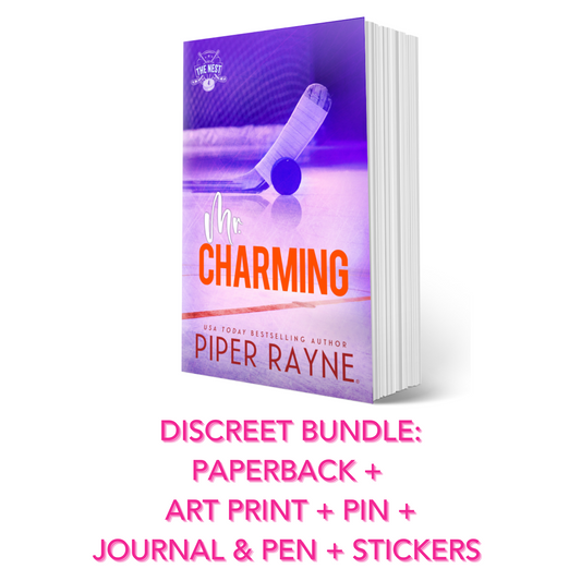 PREORDER Mr. Charming (The Nest #4) Discreet Paperback Bundle