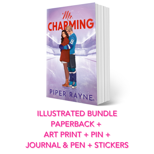 PREORDER Mr. Charming (The Nest #4) Illustrated Paperback Bundle