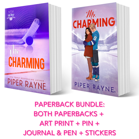 PREORDER Mr. Charming (The Nest #4) Paperback Bundle