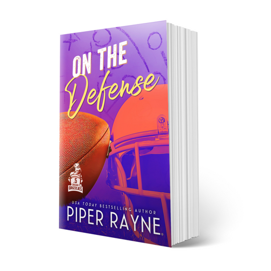 On the Defense (Chicago Grizzlies #0.5) Novella Signed Paperback