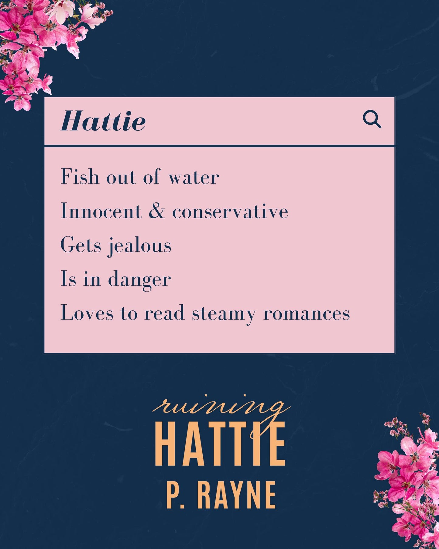 Ruining Hattie Signed Paperback
