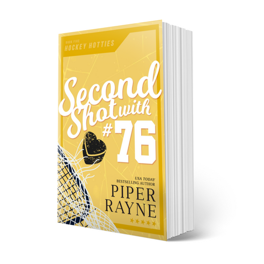 Second Shot with #76 (Hockey Hotties #5) Signed Paperback