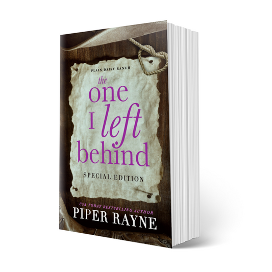 The One I Left Behind (Plain Daisy Ranch #1) Special Edition Signed Paperback