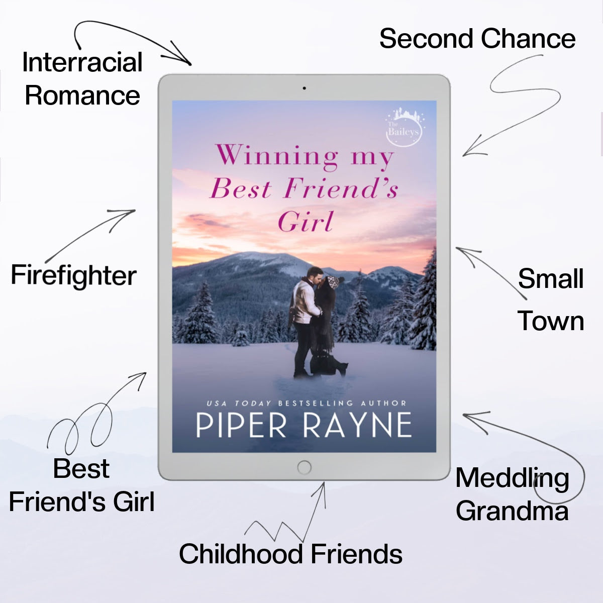 Winning My Best Friend's Girl (The Baileys #8) Ebook